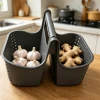 storage basket Household hanging storage basket Bathroom hanging basket kitchen and bathroom storage basket Wall-mounted storage Application Scenario